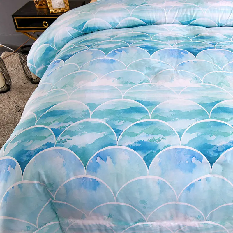 Набор пододеяльников с розовыми рыбками набор постельных принадлежностей для