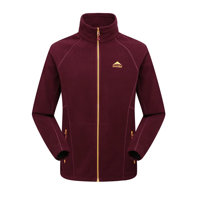 ROYALWAY Мужская Утепленная флисовая мягкая куртка уличная спортивная зимняя для