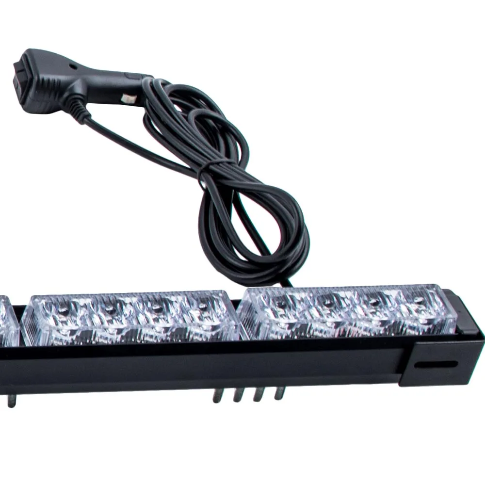 

35" 32 LED Traffic Advisor Emergency Hazard Warning Strobe Light Bar