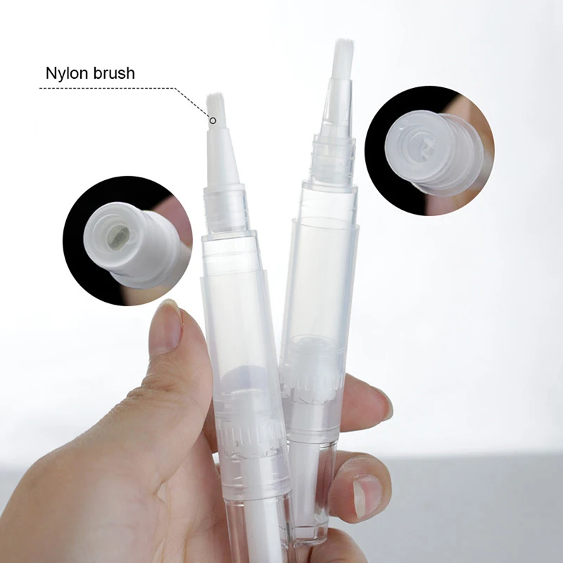 

5ML Empty Twist Pen with Brush Refillable Bottle Cosmetic Container Nail Polish Tube for Balm Nail Art Paint Mascara Oils