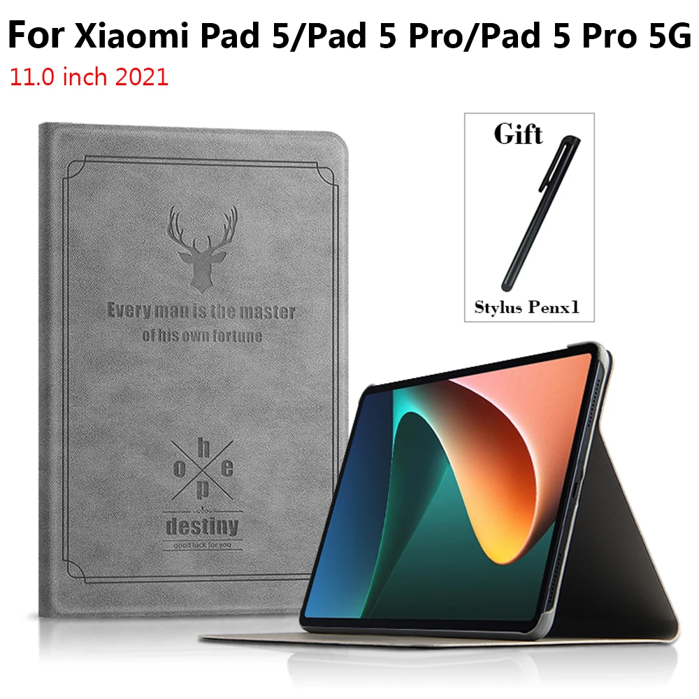 

Умный чехол для XiaoMi MiPad 5 11 дюймов 2021 дюймов, защитный чехол для планшета Xiaomi Pad 5 Pro, флип-чехол с подставкой, чехол, чехол