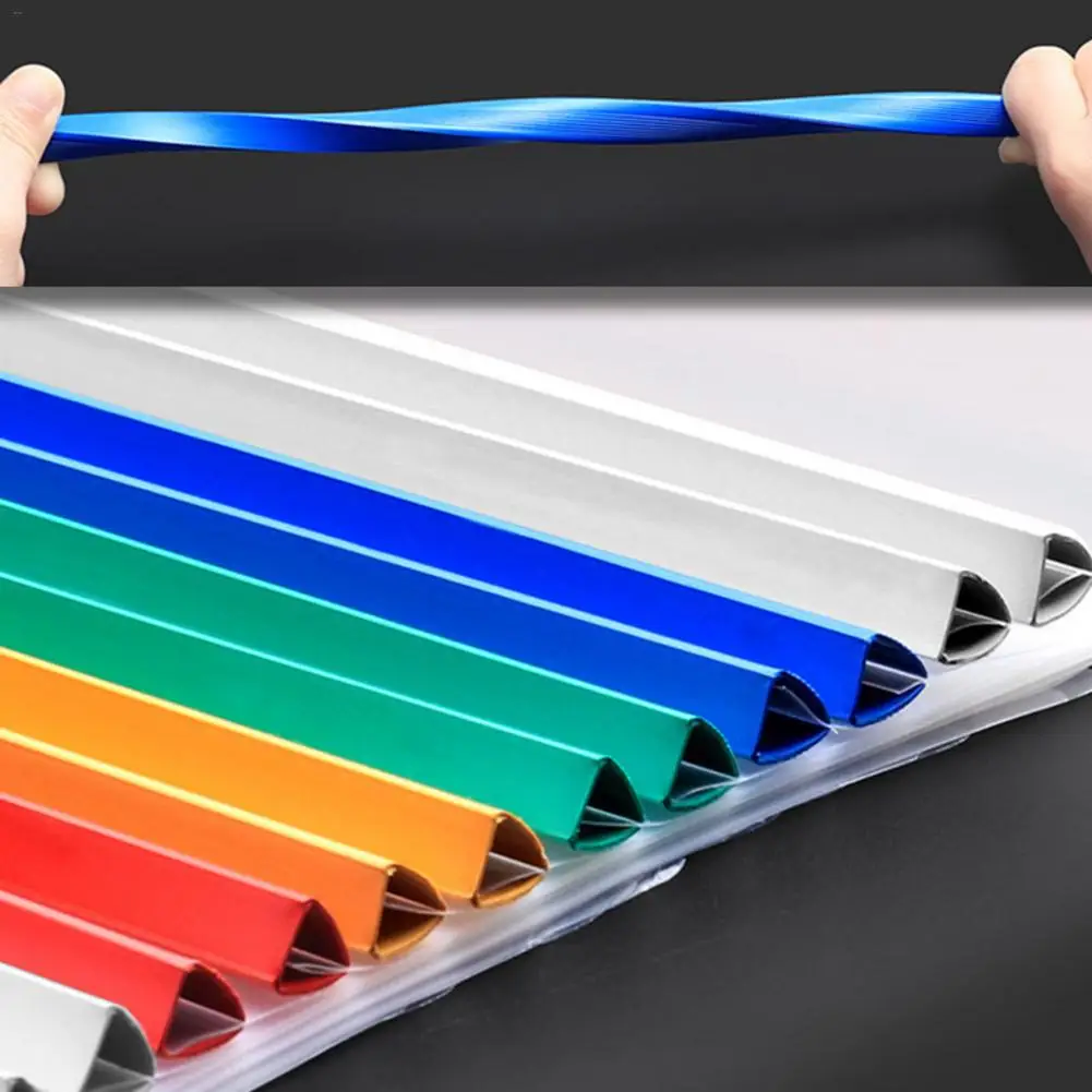 Прозрачная папка 10 шт. для презентаций документов Обложка отчета с скользящей