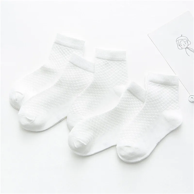 5 Pairs/Lot Baby Soft Cotton Socks Newborns Infant Fashion Babies Lovely Mesh Short For 0-24 Month Boy Girl Kids Gift | Детская одежда