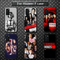 criminals minds phone case phone case for huawei p40 pro lite p8 p9 p10 p20 p30 psmart 2019 2017 2018