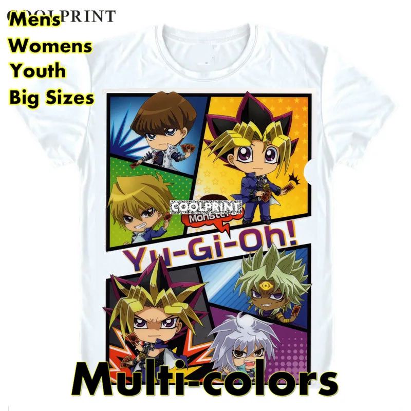 

Duel Monsters t shirts yu gi oh tshirt Mutou Yuugi Muto Yugi Shirt multicolor oversized tee Anime Tees Lovely cute