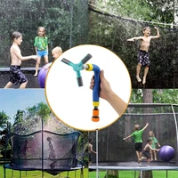 360 degree rotating trampoline sprinkler set outdoor waterpark play sprinklers for kids fun summer water toys