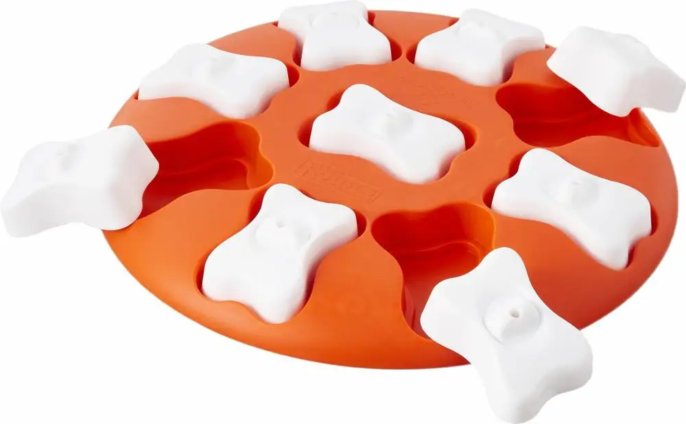 

Outward Hound Smart Puzzle Game Dog Toy Interactive Training Games Feeder Round Pet Puzzle Toys