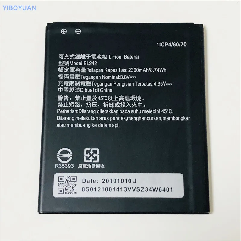 3,8 V 2300mAh BL242 для lenovo Vibe C A2020a40 5," аккумулятор