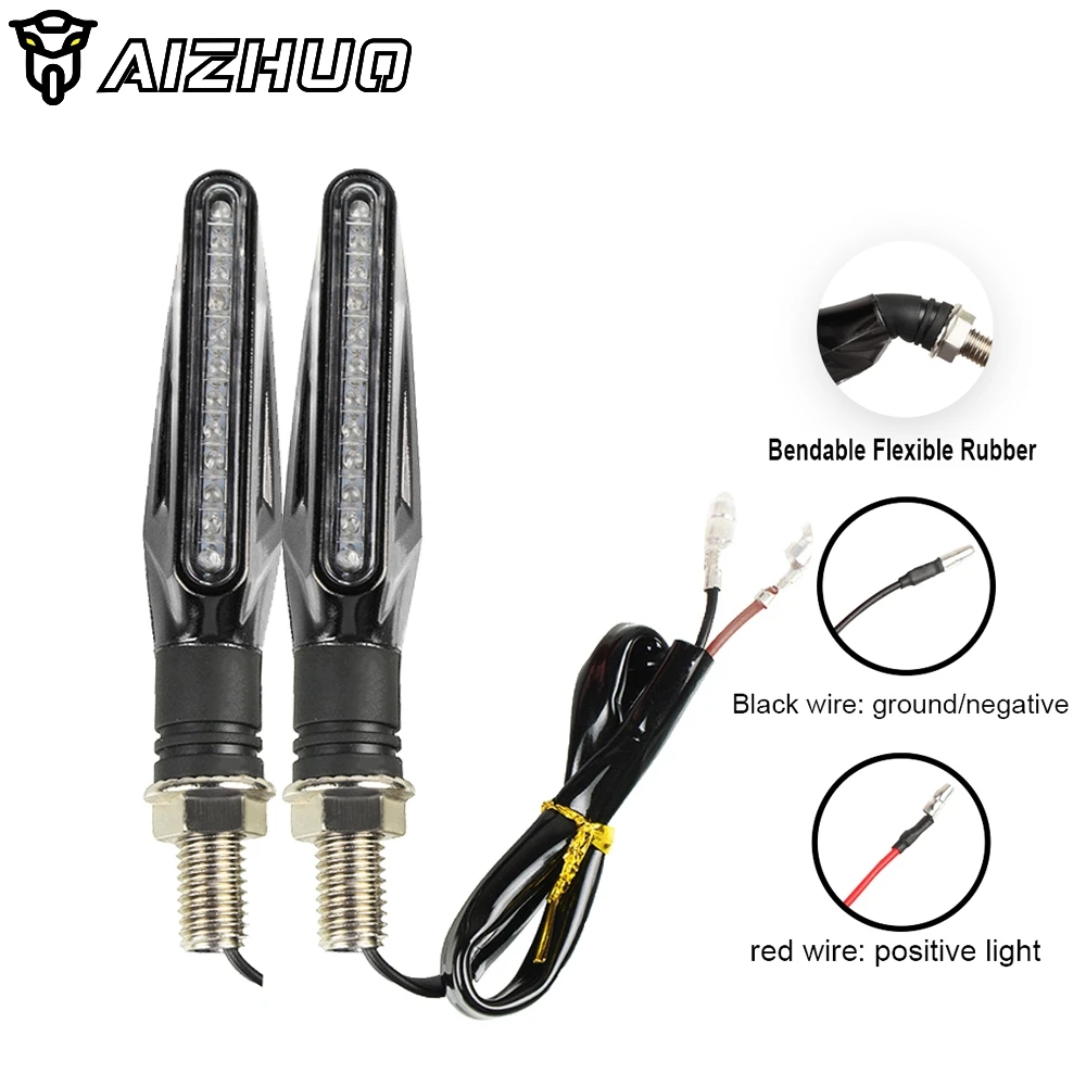 Аксессуары для мотоциклов 12 В светодиодный индикатор поворотов светильник HONDA