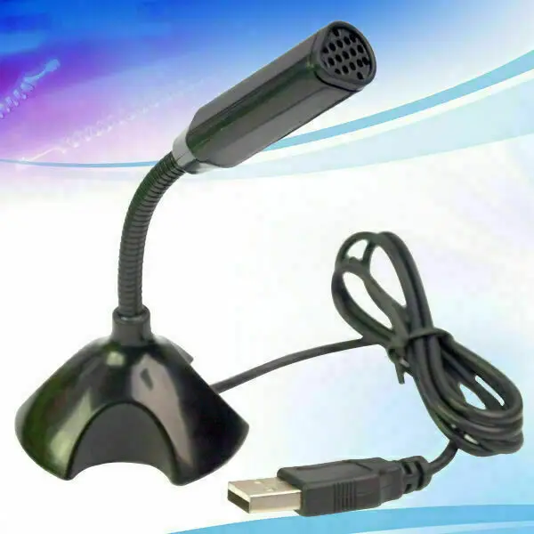 Новый мини компьютерный микрофон USB для Macbook ПК ноутбука Skype KTV Студийный записи