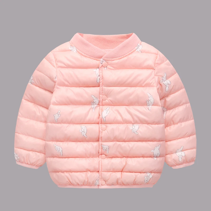 Детские куртки осенне зимние пальто с героями мультфильмов для девочек