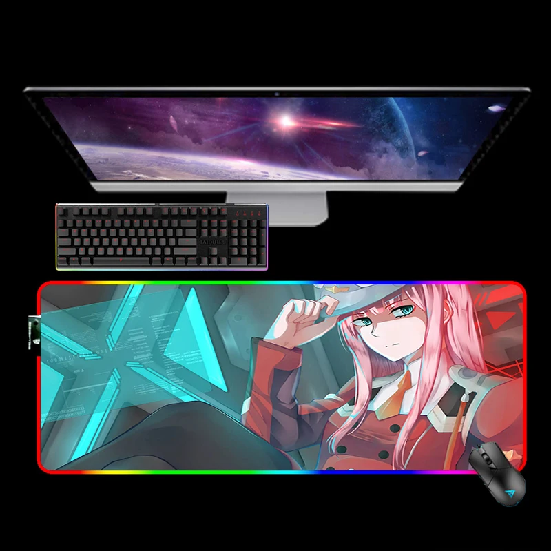 darling в franxx xxl мышь геймер мышь 90x30 rgb стол