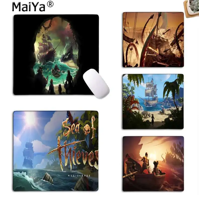 MaiYaCa один кусок Море воров маленький коврик для мыши ПК компьютерный коврик резиновый ПК компьютерный игровой коврик для мыши