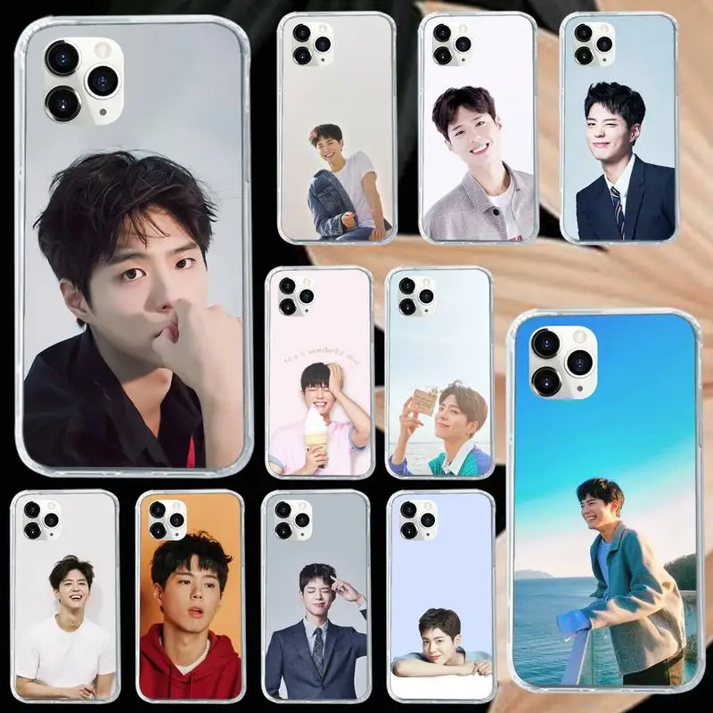 

Park Bo Gum Korean actor star Phone Case for iPhone 11 12 13 mini pro XS MAX 8 7 6 S Plus X 5S SE 2020 XR Luxury brand coque