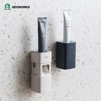 automatic toothpaste squeezer hand free tooth paste squeezing dispenser easy press toothpaste holder bathroom tools