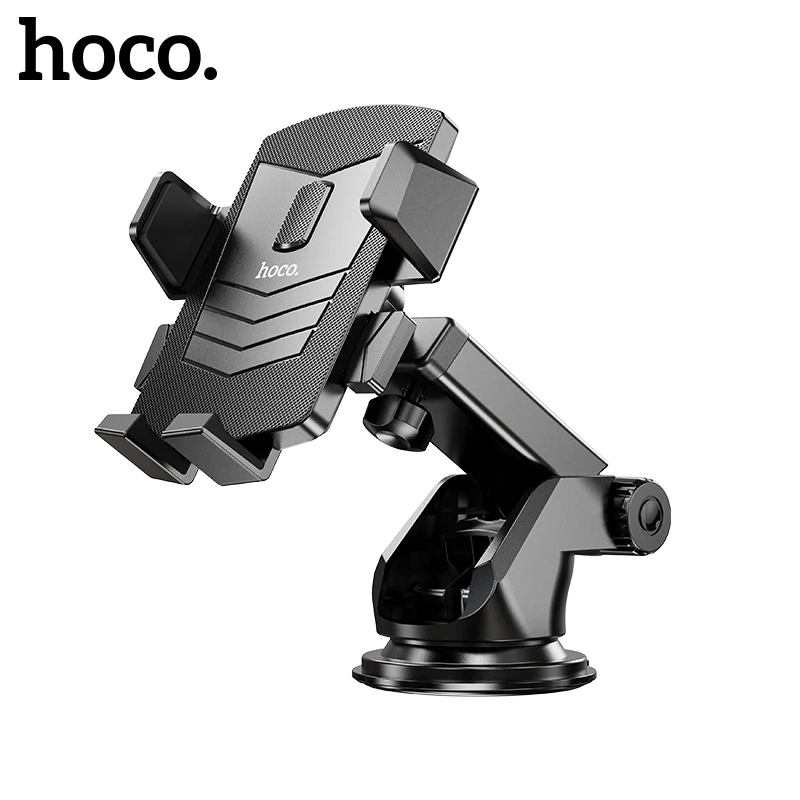 

Hoco Car Phone Holder Sucker Mount Stands For iPhone 12 11 Pro Max Center Console Windshield Stand in Car GPS Adjustable Holder