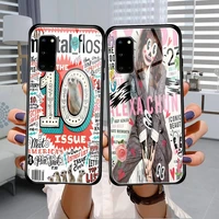 cute crazy doodle phone case phone case tempered glass for samsung s20 ultra s6 s7 s8 s9 s10e plus note 8 9 10 plus a7 covers