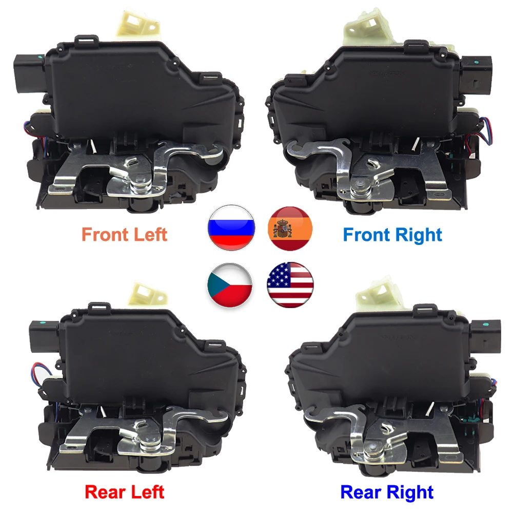 

Door lock actuator 3B1837015A for VW Passat B5 Golf Jetta MK4 Beetle Door Lock Actuator Front Rear Left Right Side