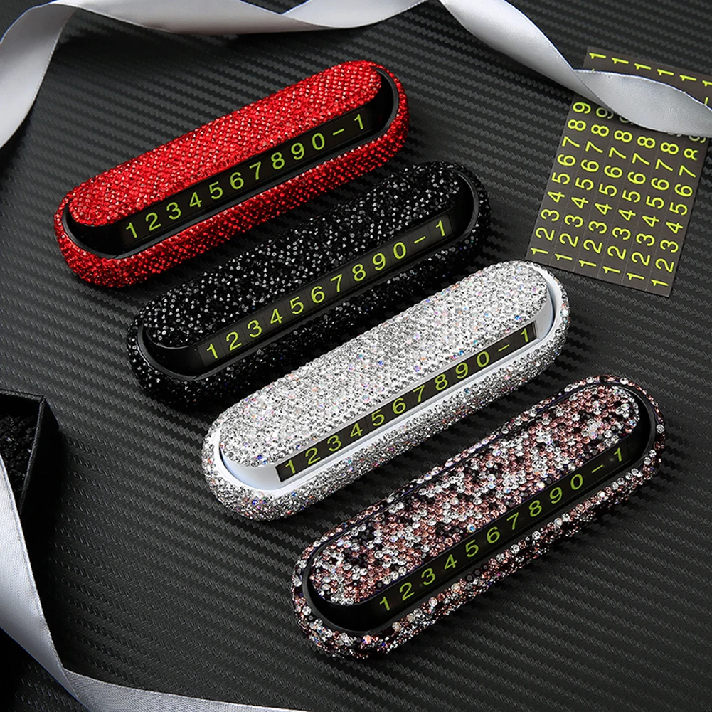 

Красивый автомобиль, искусственная карта, украшение с номером телефона, скрывающее украшение для женщин