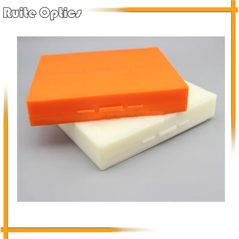 Lab ABS Plastic Microscope Slide Holder Dispenser Box for 100pcs Slides |