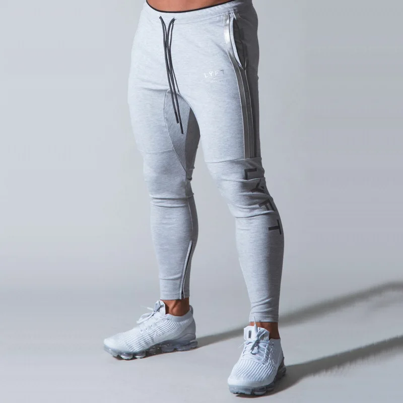 Спортивный шланг для бега Hosen Männer Sport Jogger фитнеса Neue Mode gedrackt Muscle Men Fitness Training
