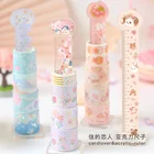 Креативная мультяшная пластиковая линейка с милым мультяшным рисунком, лента для хранения, жесткая линейка для учетной записи, офисные канцелярские товары, детские подарки