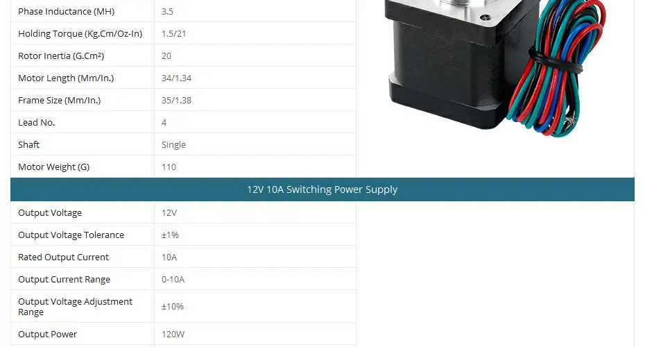 3 шаговый двигатель TB6560 HB Nema14 21oz-in двигатель 12В высокого качества блок питания для роутер для самостоятельной сборки/плазменной резки