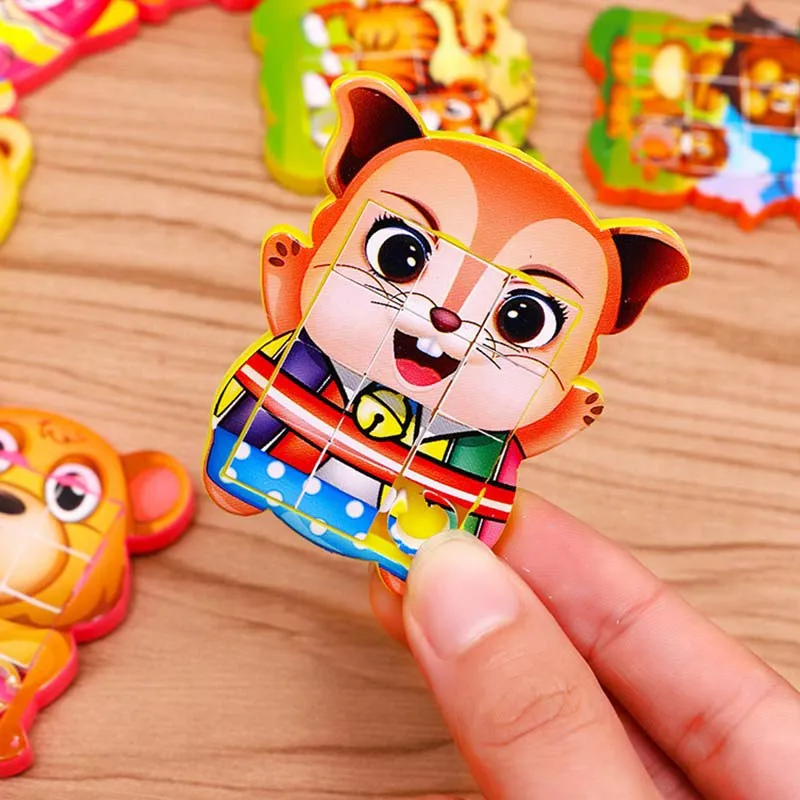 10 шт. DIY мини игрушка головоломка Детские вечерние украшения на день рождения