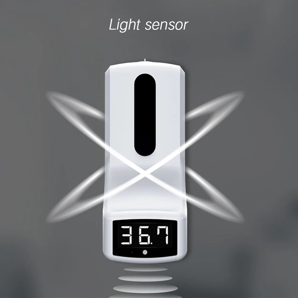 Цифровой дисплей автоматический датчик бесплатно мыло инфракрасный дозатор