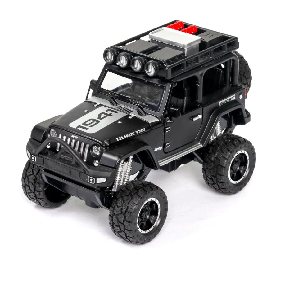 Лидер продаж масштаб 1:32 ORV big wheels Chrysler Jeeps Wrangler Rubicon 1941 металлическая модель
