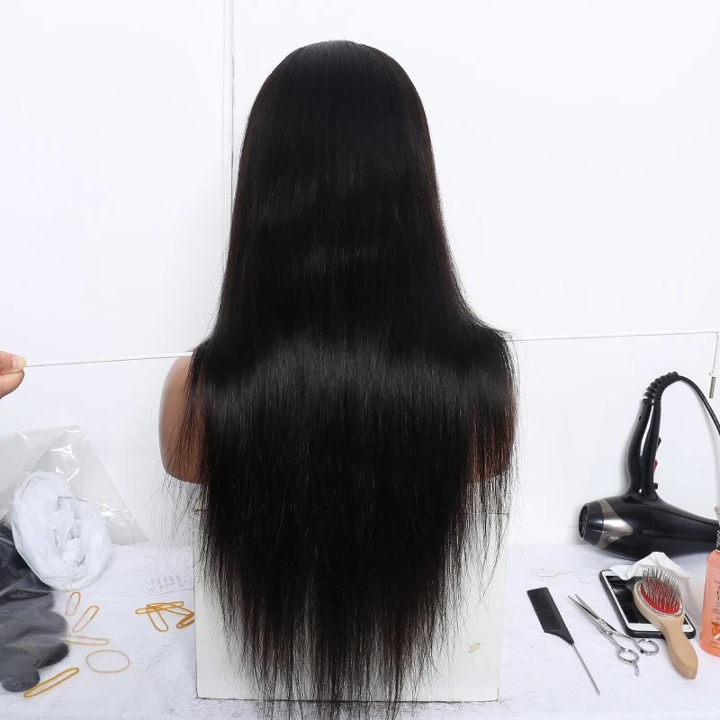 13X6 прозрачные парики на сетке для женщин невидимые из человеческих волос Staright