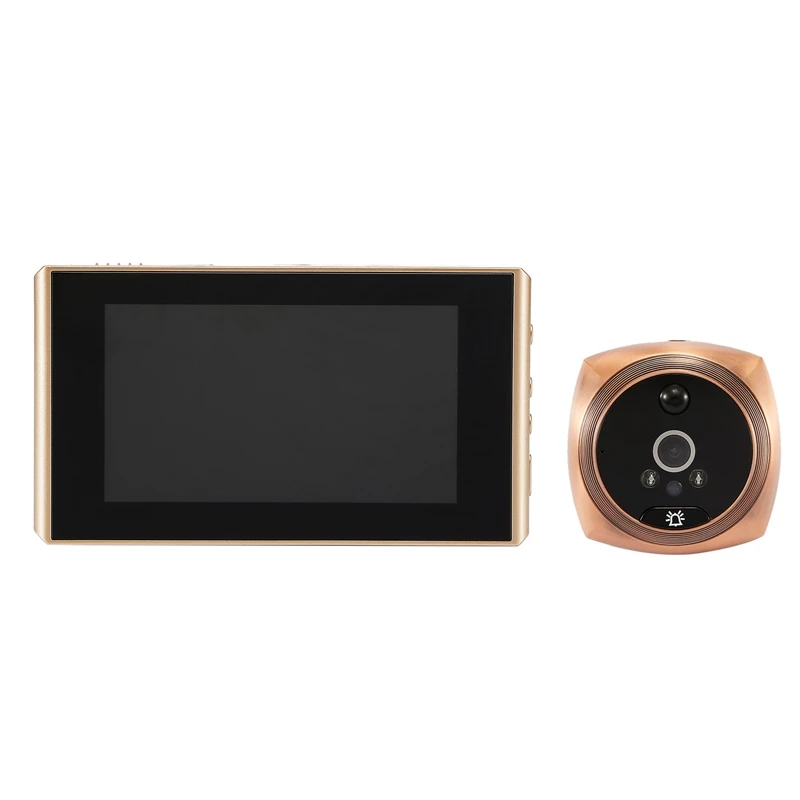 

AM05-Video Eye Camera Motion Detection 4.3 Inch Monitor Video Doorbell Door Viewer Night Vision Support Motion Detection