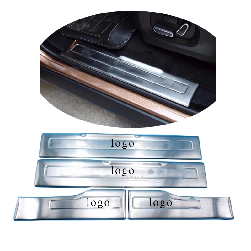 Накладка для дверного порога Range Rover Evoque 2009 2010 2011 2012 2013 2014 2015 из нержавеющей стали