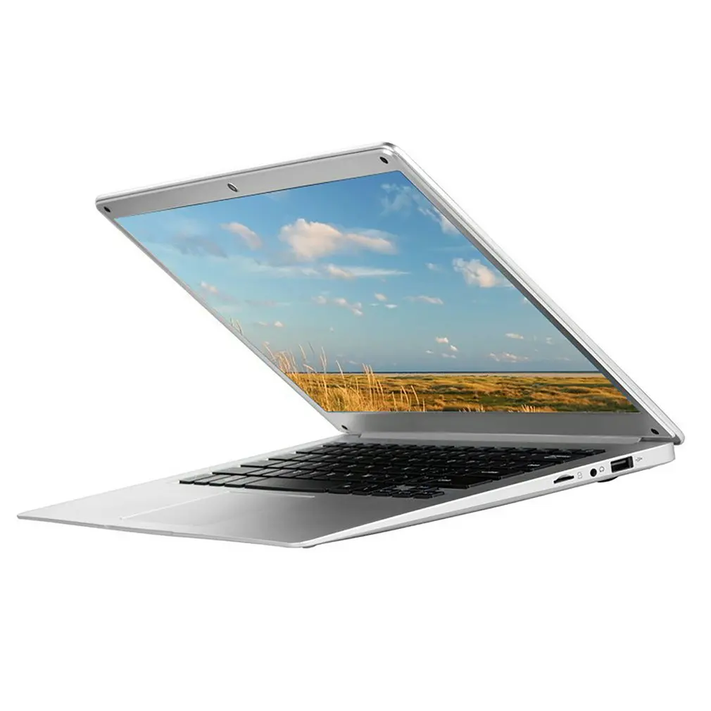 

14 Inches High Definition Screen Laptop 16 : 9 Ultra-Thin Portable Computer 1.3MP Camera 10000mah Battery For Windows 10