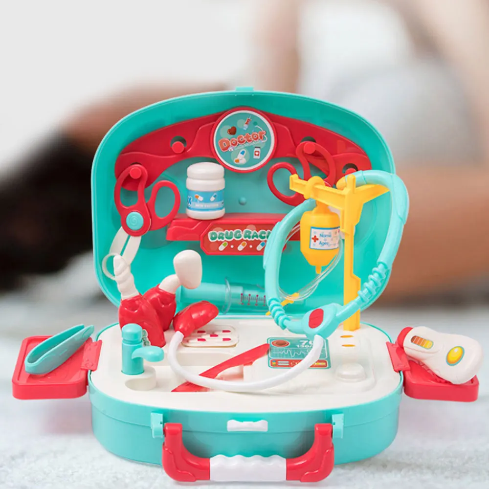 16 шт. игровой домик игрушки ролевые игры роль Набор доктора для детей доктор