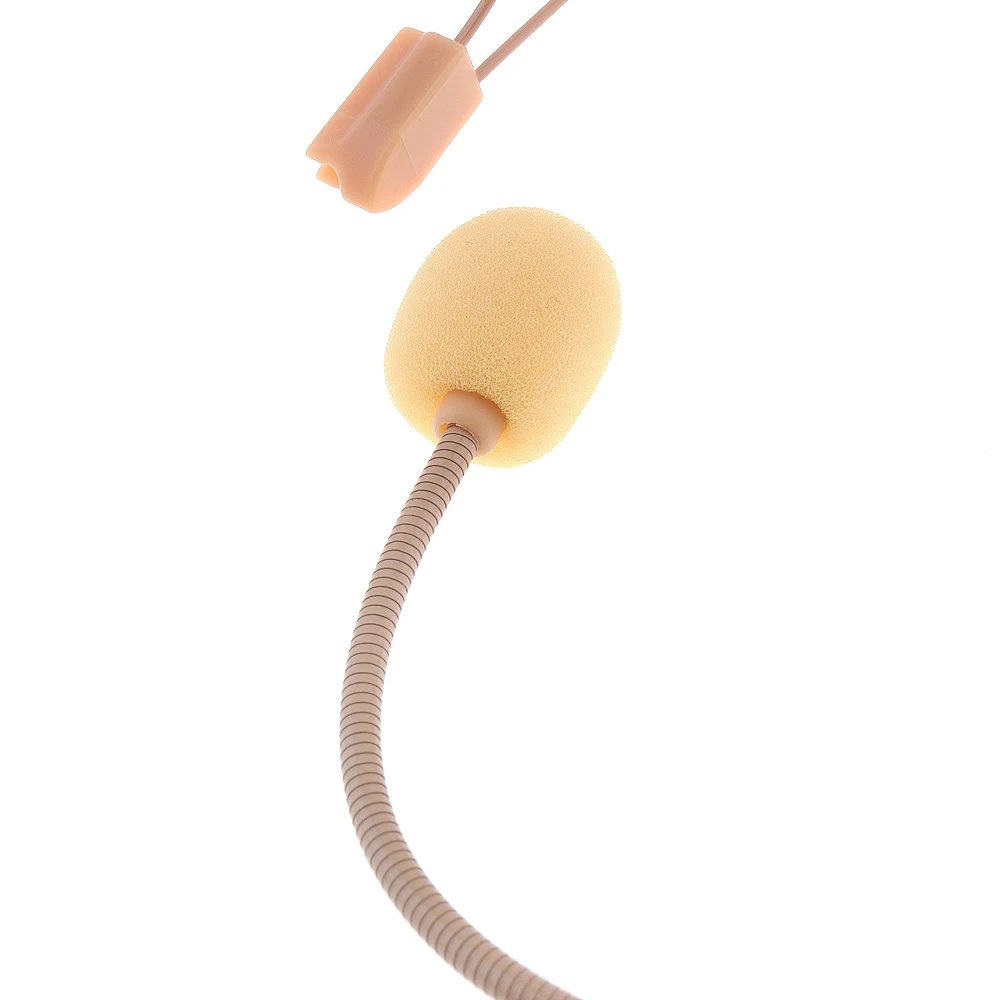 3.5mm Threaded Interface Skin Tone Capacitance Microphone with 100cm Braided Cable Fit for Lecture / Teaching Conference | Электроника
