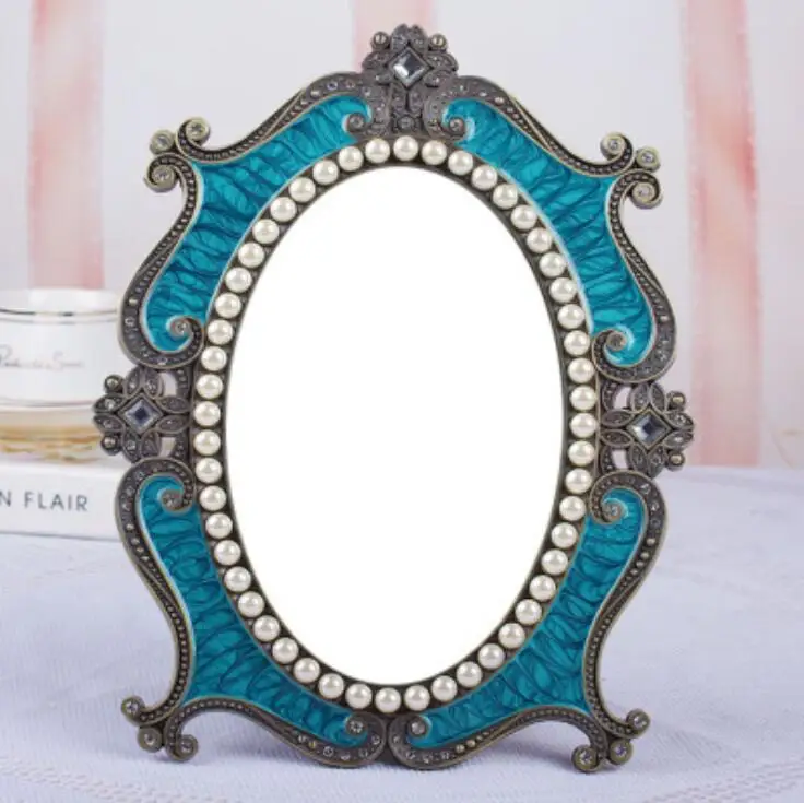 Лидер продаж s модная новинка Европейское винтажное зеркало принцесса