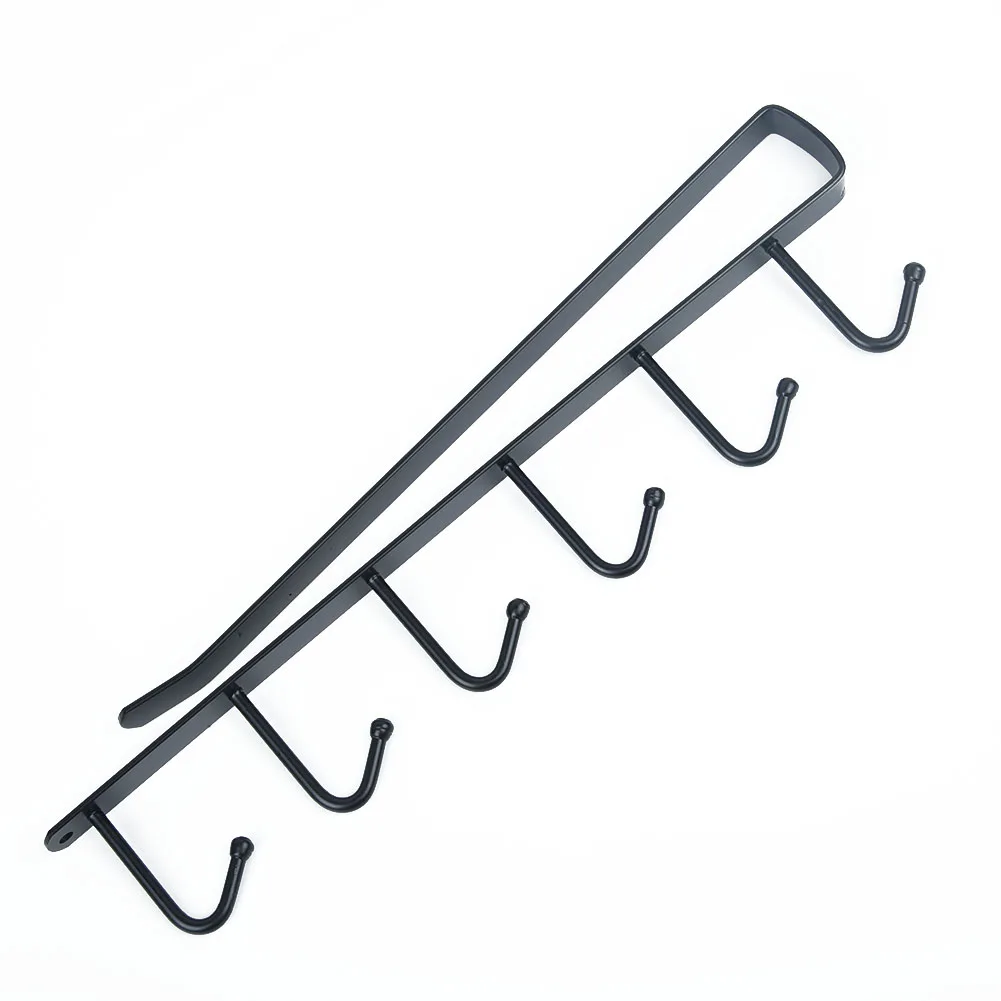 Подвесной Держатель для чашки на 6 крючков кухонного шкафа под полкой|Крючки и