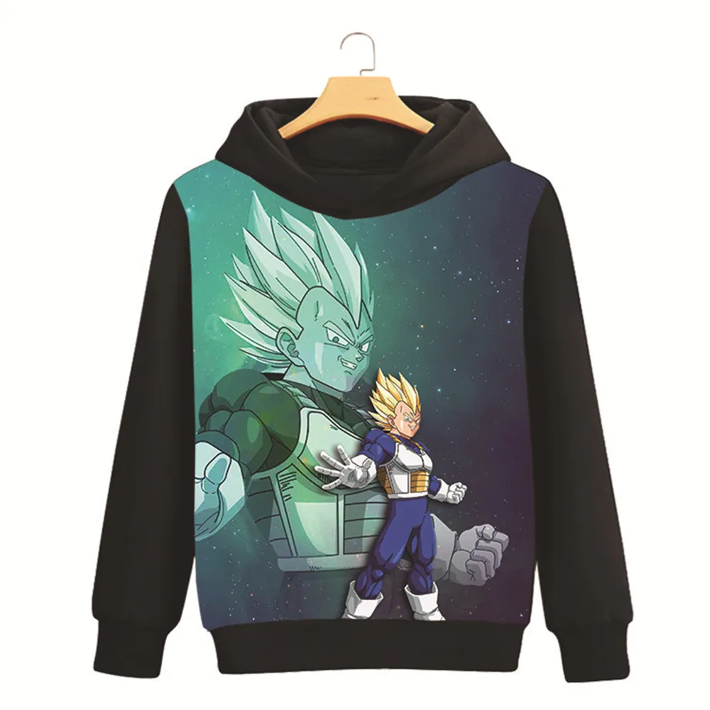 Новейшая Толстовка для мужчин/женщин с 3D принтом в стиле аниме Жемчуг дракона