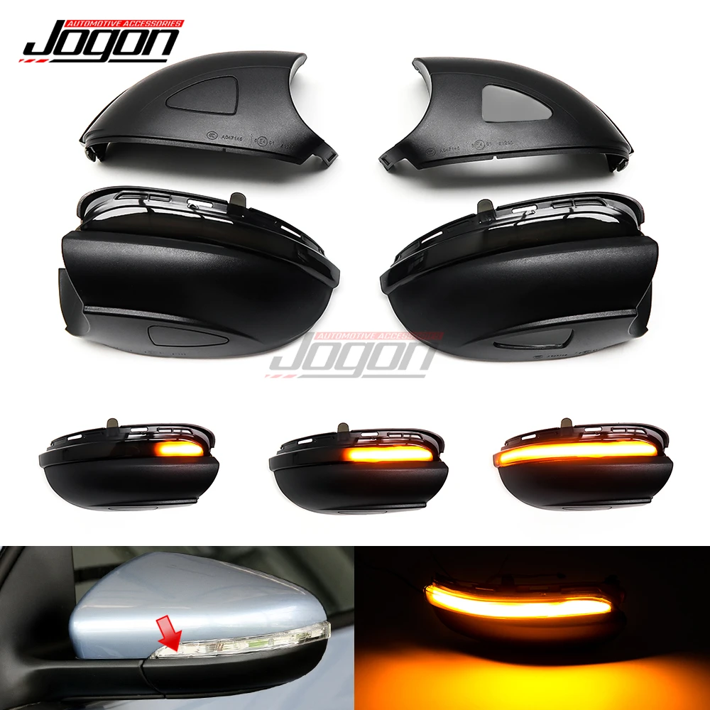 

For VW GOLF 6 MK6 GTI R32 08-14 Touran Car Accessories LED Dynamic Turn Signal Light Side Wing Rearview Mirror Indicator Lamp