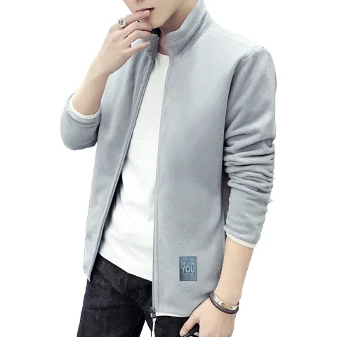 

Clothes jacket men slimming casual fashion Pure color jacket
