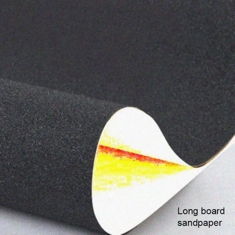 

2020 High Strength Waterproof Tear Resistance Skateboard Sandpaper Professional Black Skateboard Deck Sandpaper
