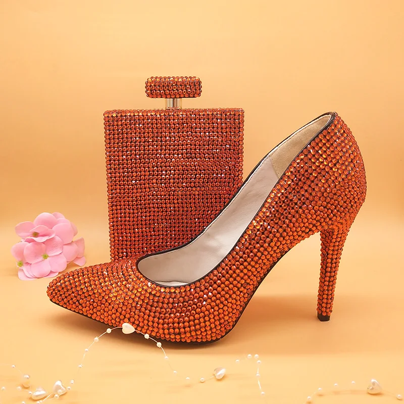 Женские свадебные туфли лодочки с острым носком на тонком каблуке|shoe and bag|party shoe