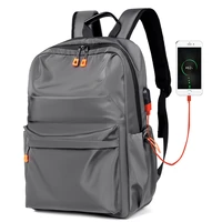 men fashion backpack 15 6inch laptop backpacks mens waterproof travel backpack usb charging bags school teenage mochila bag 2021