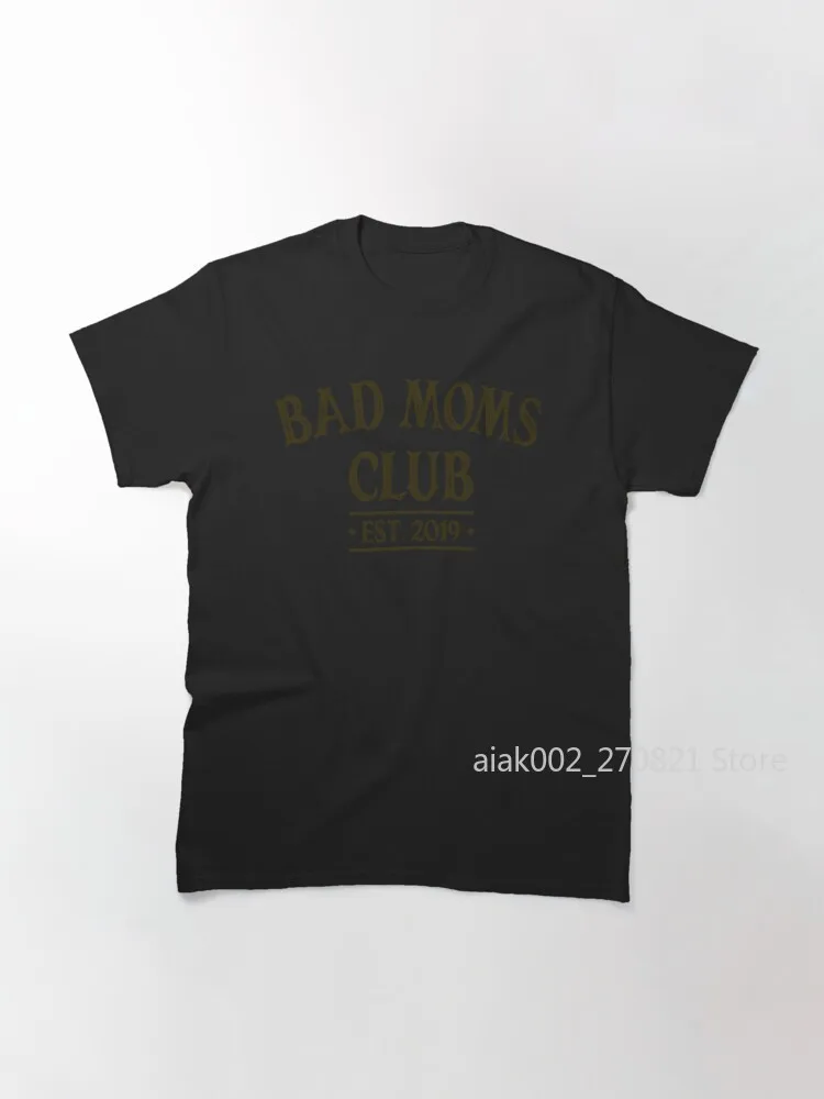 

Классическая Футболка клуб Bad Mommy 2019