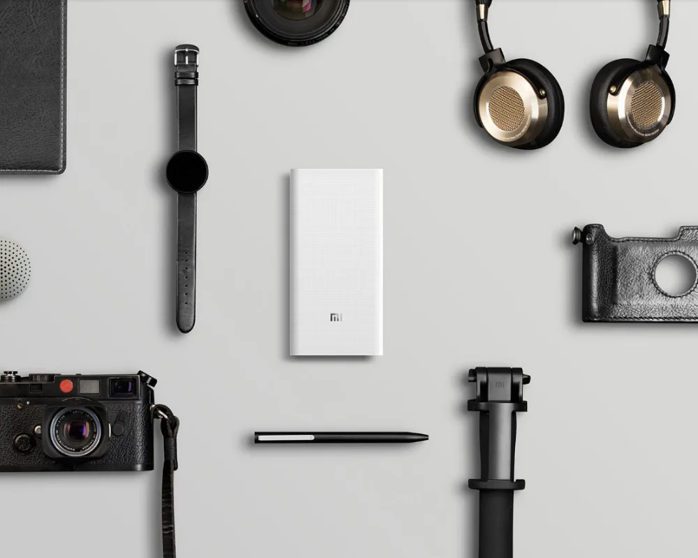 Внешний аккумулятор Xiaomi, 20000 мА/ч, 2C, внешний аккумулятор, портативная зарядка, двойной USB QC3.0Mi, 20000 мА/ч, внешний аккумулятор, зарядное устройство для телефона