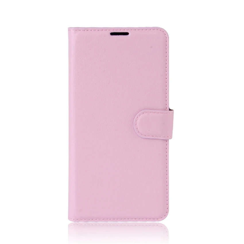 Для Xiaomi Redmi Note 8t чехол-кошелек кожаный флип-чехол для телефона для Xiaomi Redmi Note 8t Высокое качество чехол-подставка - Цвет: Розовый