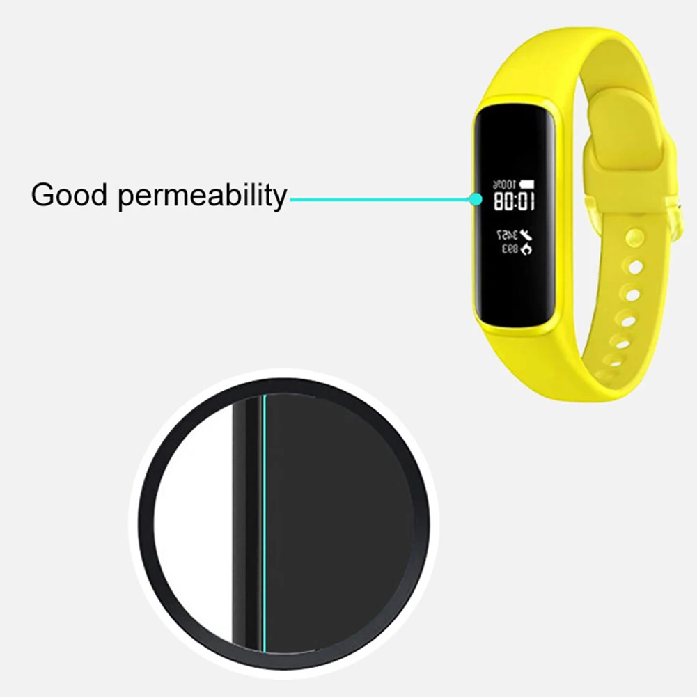 3 шт Анти-Царапины умный Браслет Защитная пленка для экрана для samsung Galaxy Fit E