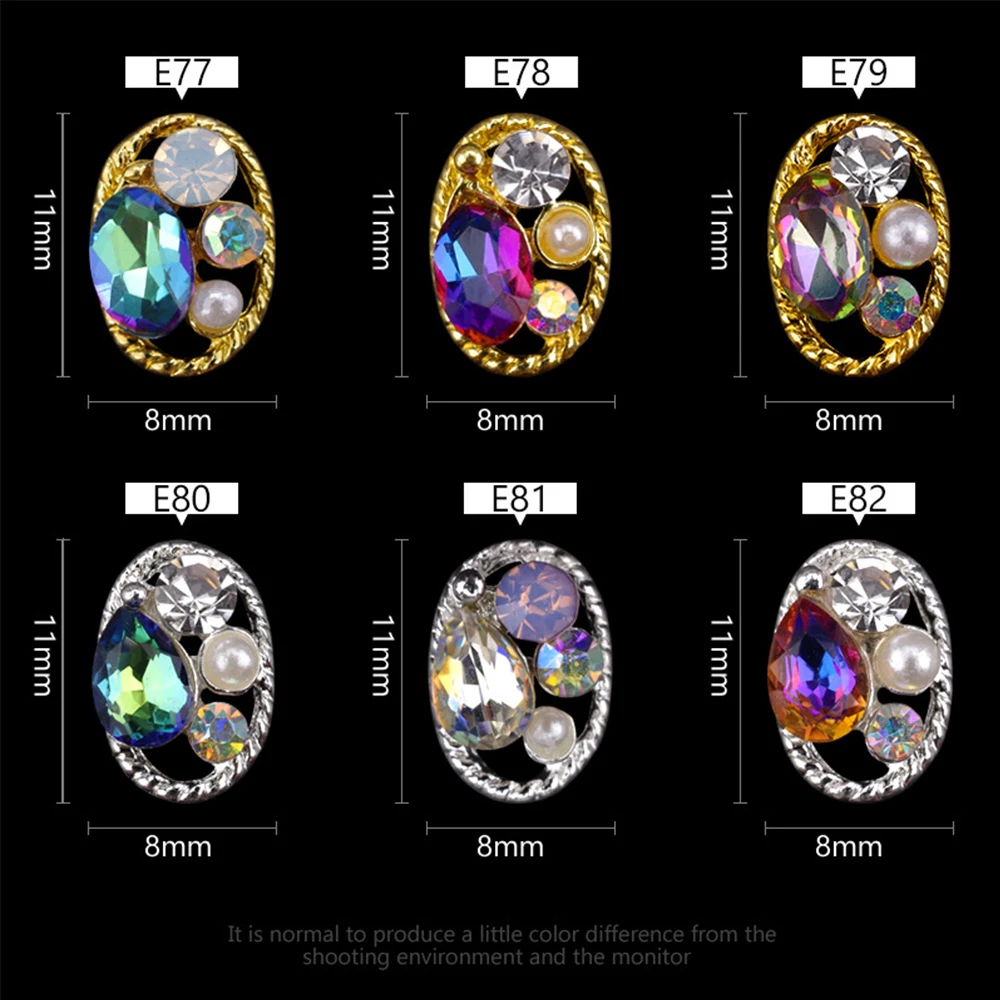 1 шт. красивые блестящие ногти очаровательные ювелирные аксессуары