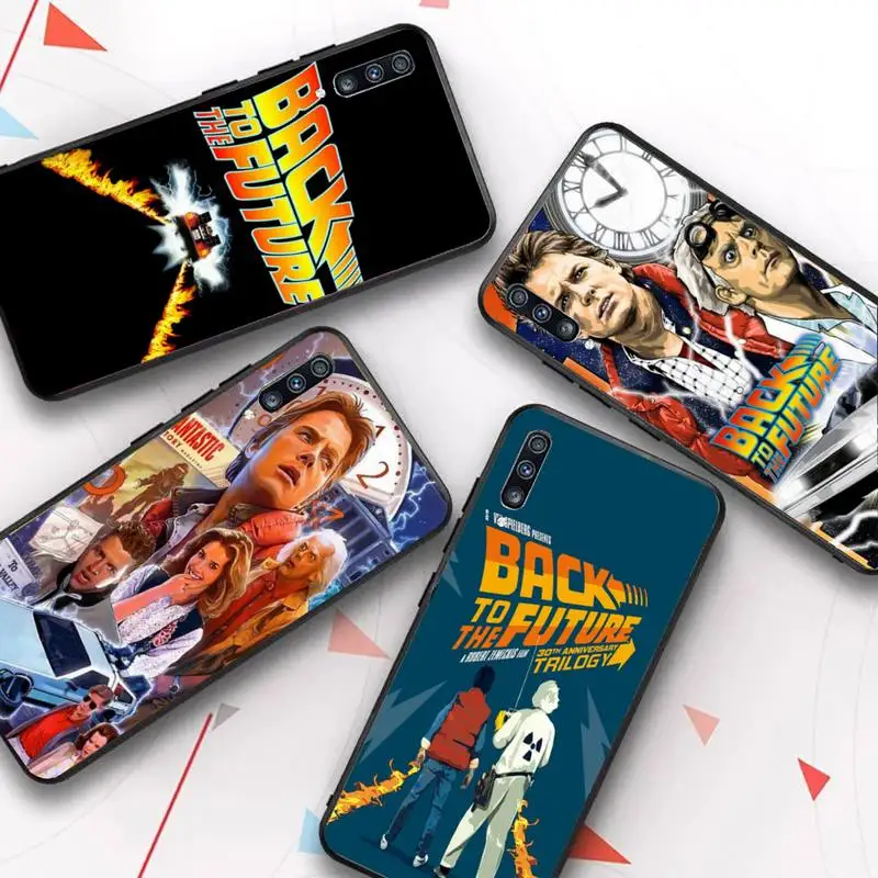 

Back to the future Phone Case for Samsung Galaxy A 51 30s a71 Soft Silicone Cover for A21s A70 10 A30 Capa